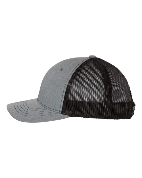 112 Youth Hats Heather Grey Black